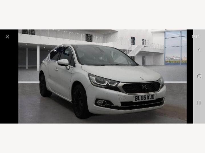 DS AUTOMOBILES DS 4 1.6 BlueHDi Elegance Euro 6 (s/s) 5dr