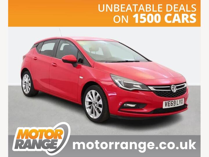 Vauxhall Astra 1.0i Turbo EcoTEC Design Euro 6 (s/s) 5dr