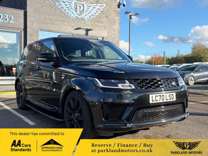 Land Rover RANGE ROVER SPORT 2.0 P400e 13.1kWh HSE Dynamic Black Auto 4WD Euro 6 (s/s) 5dr