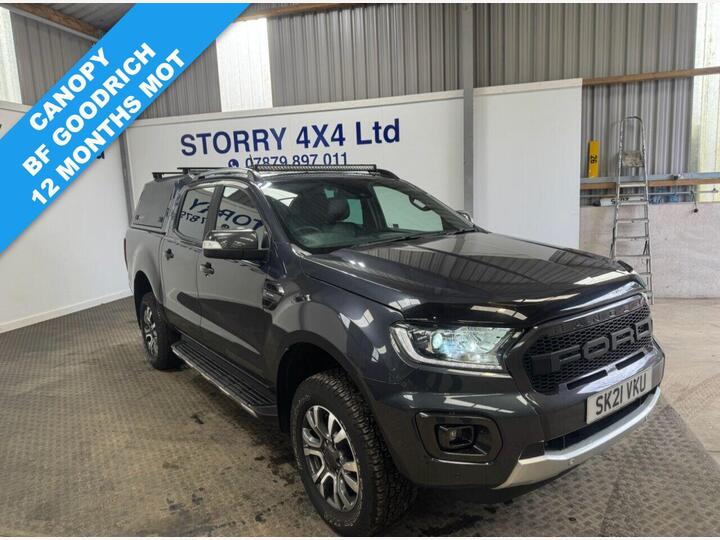 Ford RANGER 2.0 EcoBlue Wildtrak Auto 4WD Euro 6 (s/s) 4dr