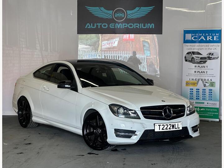 Mercedes-Benz C Class 2.1 C220 CDI AMG Sport Edition G-Tronic+ Euro 5 (s/s) 2dr