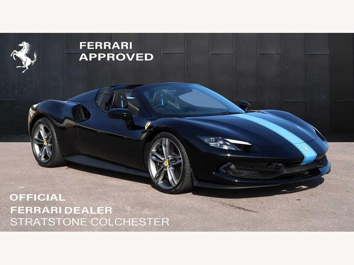 Ferrari 296 Gts 3.0T V6 7.45kWh Spider F1 DCT Euro 6 (s/s) 2dr Ferrari 296 Gts 3.0T V6 7.45kWh Spider F1 DCT Euro 6 (s/s) 2dr