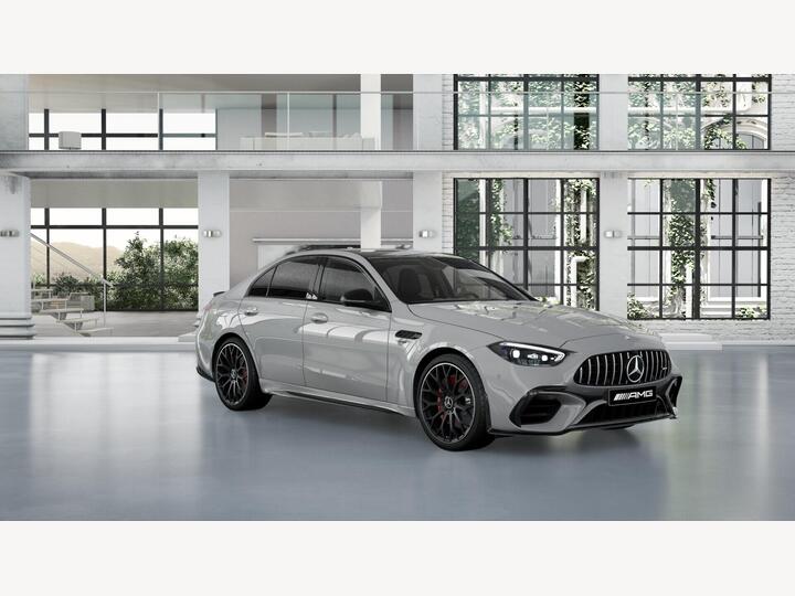 Mercedes-Benz C Class 2.0 C63 6.1kWh AMG S E Performance Night Edition (Premium Plus) SpdS MCT 4MATIC+ Euro 6 (s/s) 4dr