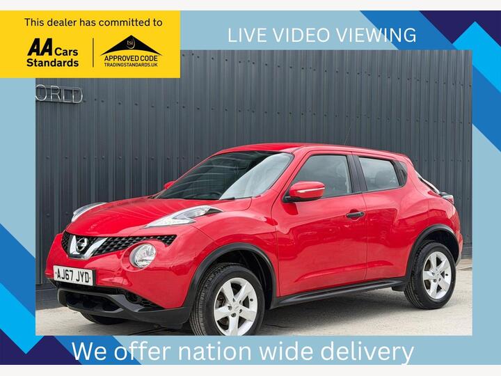 Nissan Juke 1.6 Visia Euro 6 5dr Nissan Juke 1.6 Visia Euro 6 5dr