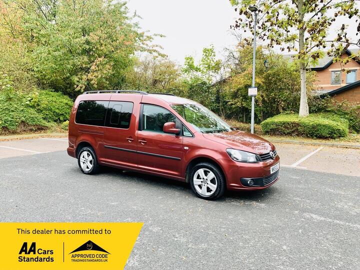 Volkswagen Caddy Maxi Life 1.6 TDI CR Euro 5 5dr Volkswagen Caddy Maxi Life 1.6 TDI CR Euro 5 5dr