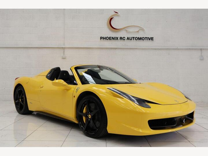 Ferrari 458 4.5 Spider F1 DCT Euro 5 2dr Ferrari 458 4.5 Spider F1 DCT Euro 5 2dr