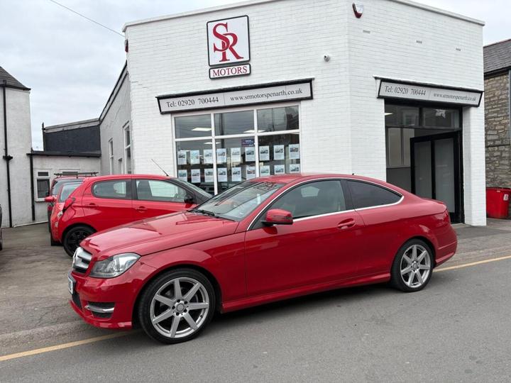 Mercedes-Benz C-CLASS 1.6 C180 BlueEfficiency AMG Sport Euro 5 (s/s) 2dr