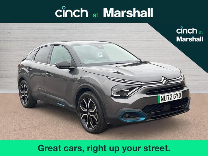 Citroen E-C4 50kWh Shine Plus Auto 5dr (7.4kW Charger) Citroen E-C4 50kWh Shine Plus Auto 5dr (7.4kW Charger)