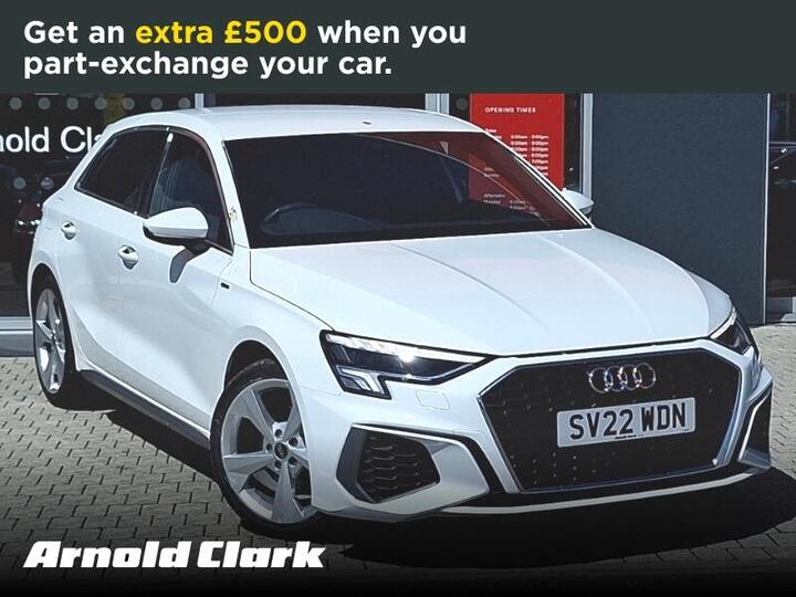 Audi A3 1.0 TFSI 30 S Line Sportback Euro 6 (s/s) 5dr