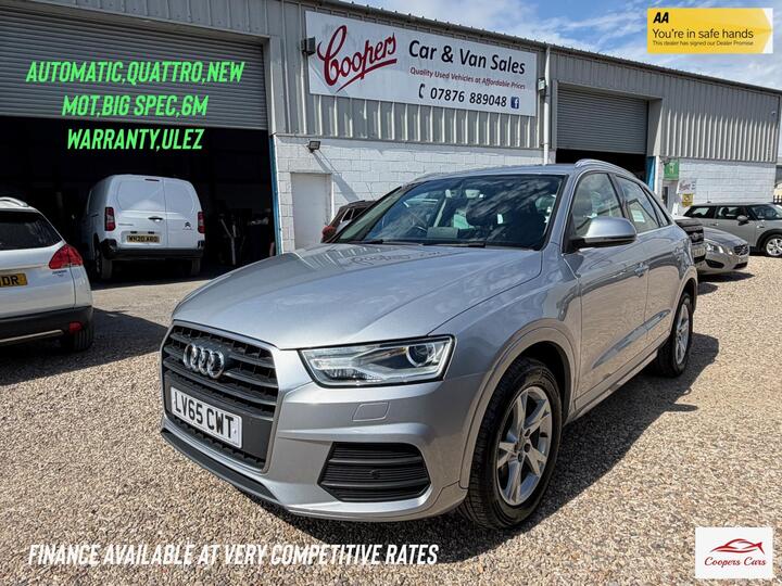 Audi Q3 2.0 TFSI SE S Tronic Quattro Euro 6 (s/s) 5dr