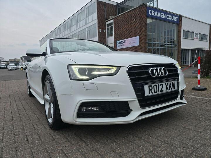 Audi A5 Cabriolet 1.8 TFSI S Line Euro 5 (s/s) 2dr Audi A5 Cabriolet 1.8 TFSI S Line Euro 5 (s/s) 2dr
