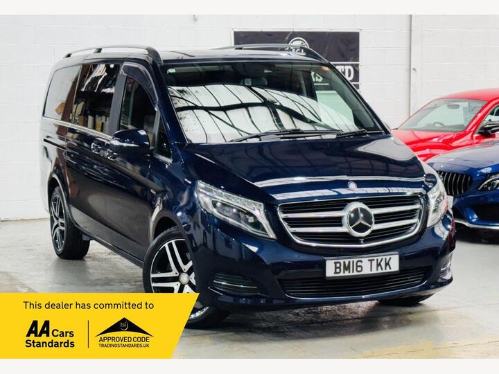 Mercedes-Benz V Class 2.2 V220d Sport G-Tronic+ Euro 6 (s/s) 5dr 7 Seat Mercedes-Benz V Class 2.2 V220d Sport G-Tronic+ Euro 6 (s/s) 5dr 7 Seat