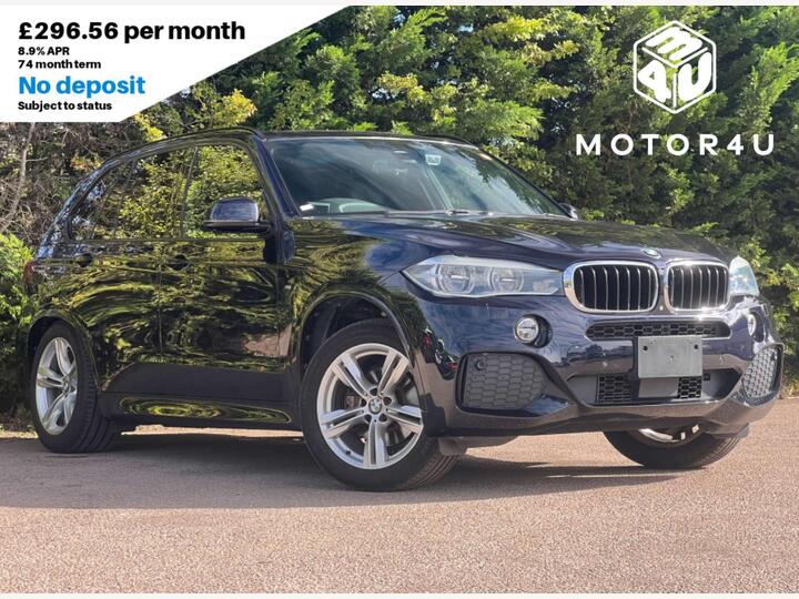 BMW X5 3.0 30d M Sport Auto XDrive Euro 6 (s/s) 5dr