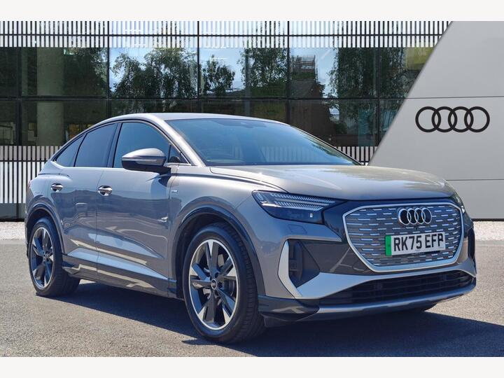 Audi Q4 E-tron 45 S Line Sportback Auto 5dr 82kWh Audi Q4 E-tron 45 S Line Sportback Auto 5dr 82kWh