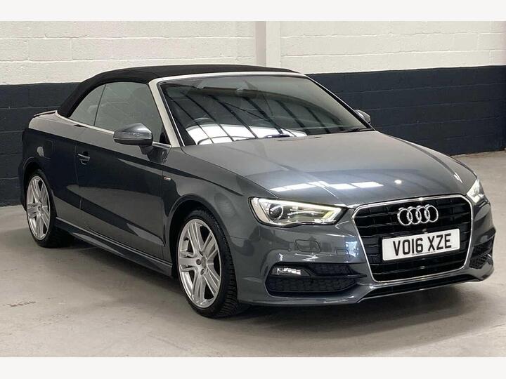 Audi A3 Cabriolet 1.4 TFSI CoD S Line S Tronic Euro 6 (s/s) 2dr Audi A3 Cabriolet 1.4 TFSI CoD S Line S Tronic Euro 6 (s/s) 2dr