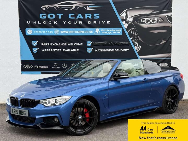 BMW 4 Series 3.0 435d M Sport Auto XDrive Euro 6 (s/s) 2dr
