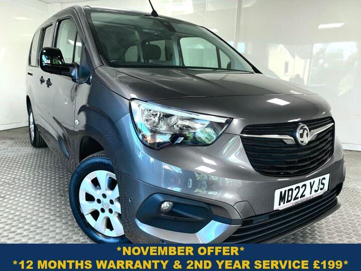 Vauxhall COMBO LIFE 1.5 Turbo D SE XL MPV Euro 6 (s/s) 5dr (7 Seat) Vauxhall COMBO LIFE 1.5 Turbo D SE XL MPV Euro 6 (s/s) 5dr (7 Seat)