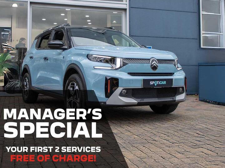 Citroen E-C3 Aircross Standard Range 44kWh MAX Auto 5dr (7.4kW Charger)