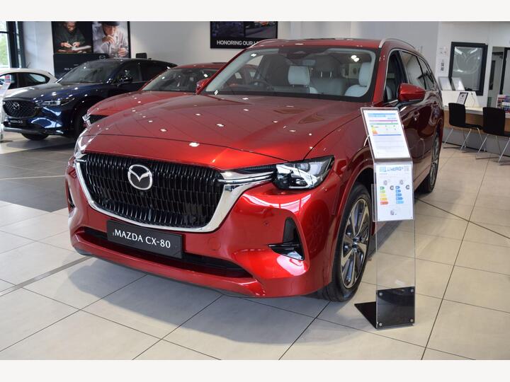 Mazda CX-80 2.5 E-SKYACTIV 17.8kWh Takumi Plus Auto 4WD Euro 6 5dr