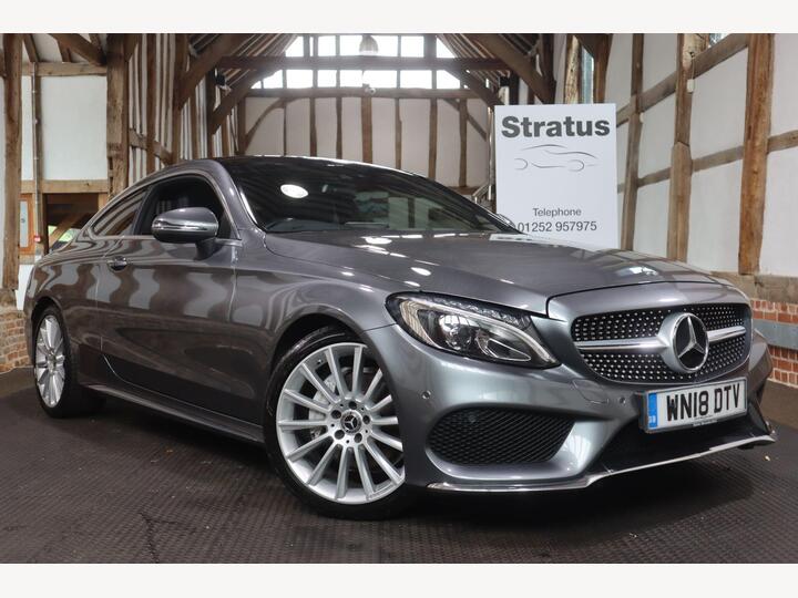 Mercedes-Benz C Class 2.1 C220d AMG Line (Premium Plus) G-Tronic+ Euro 6 (s/s) 2dr