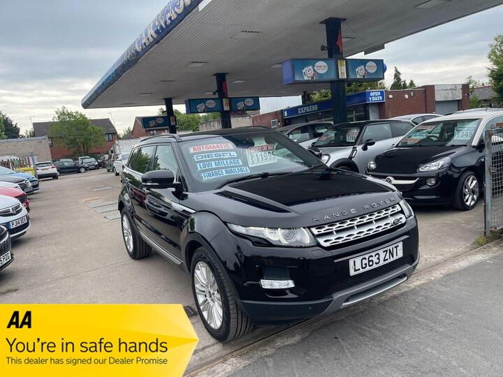 Land Rover Range Rover Evoque 2.2 SD4 Prestige Auto 4WD Euro 5 (s/s) 5dr Land Rover Range Rover Evoque 2.2 SD4 Prestige Auto 4WD Euro 5 (s/s) 5dr