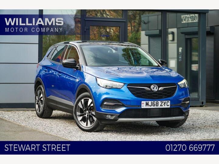 Vauxhall GRANDLAND X 1.2 Turbo Sport Nav Euro 6 (s/s) 5dr