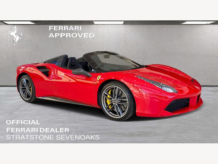Ferrari 488 3.9T V8 Spider F1 DCT Euro 6 (s/s) 2dr
