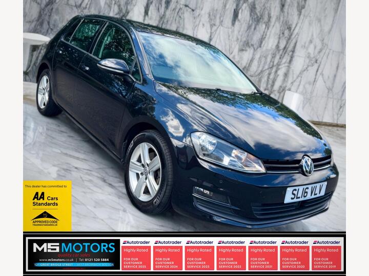 Volkswagen Golf 1.6 TDI BlueMotion Tech Match Edition Euro 6 (s/s) 5dr Volkswagen Golf 1.6 TDI BlueMotion Tech Match Edition Euro 6 (s/s) 5dr