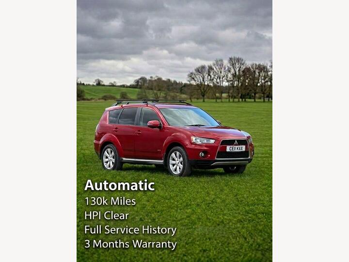 Mitsubishi Outlander 2.2 DI-D GX3 SST 4WD Euro 5 5dr
