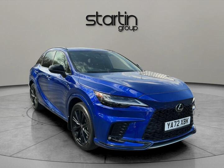 Lexus RX 2.4 500h Turbo F Sport Auto DIRECT4 Euro 6 (s/s) 5dr