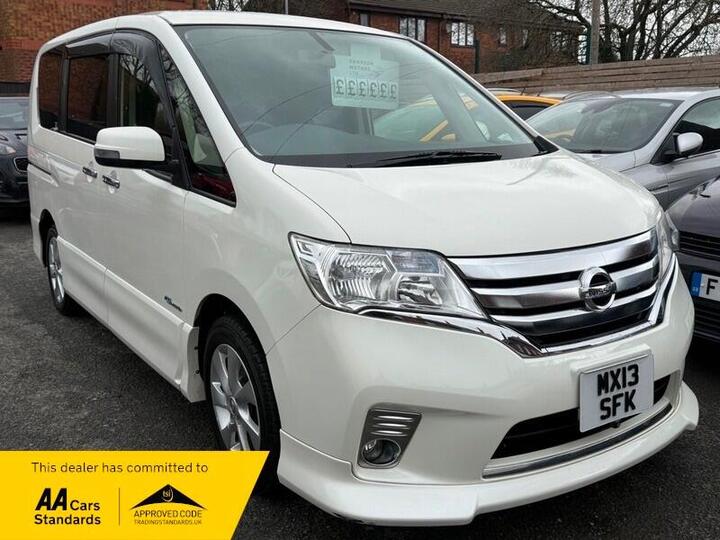 Nissan Serena 2.0 Hybrid Highway Star MPV 8 Seater 5dr