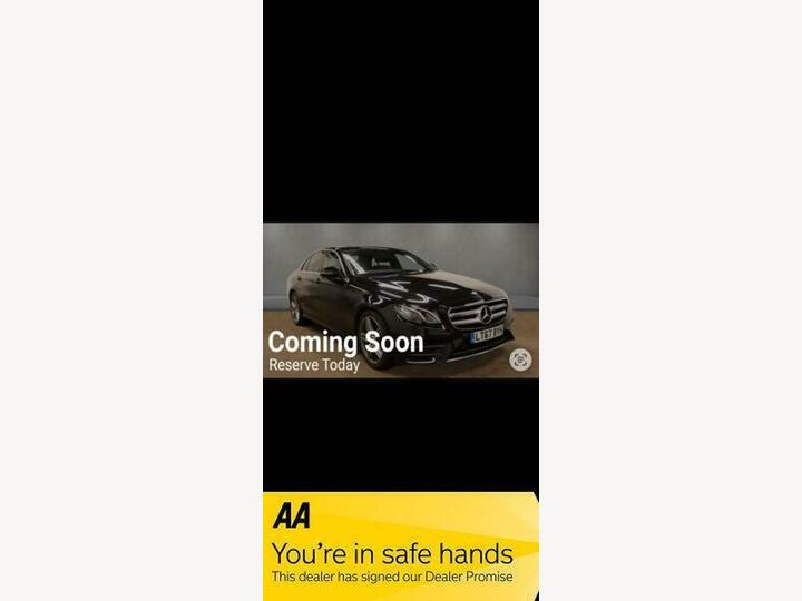 Mercedes-Benz E Class 2.0 E220d AMG Line G-Tronic+ Euro 6 (s/s) 4dr