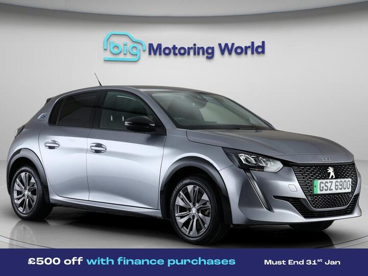 Peugeot E-208 50kWh Allure Premium + Auto 5dr (7kW Charger)