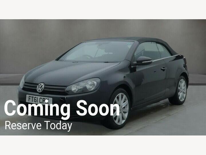 Volkswagen Golf 1.6 TDI BlueMotion Tech S Cabriolet Euro 5 (s/s) 2dr