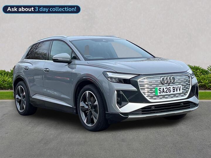 Audi Q4 63kWh S Line Auto 5dr Audi Q4 63kWh S Line Auto 5dr