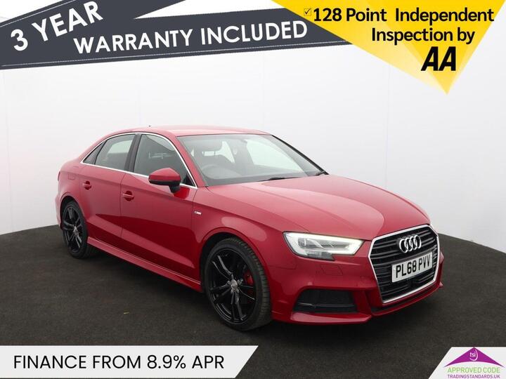 Audi A3 1.0 TFSI 30 S Line Euro 6 (s/s) 4dr