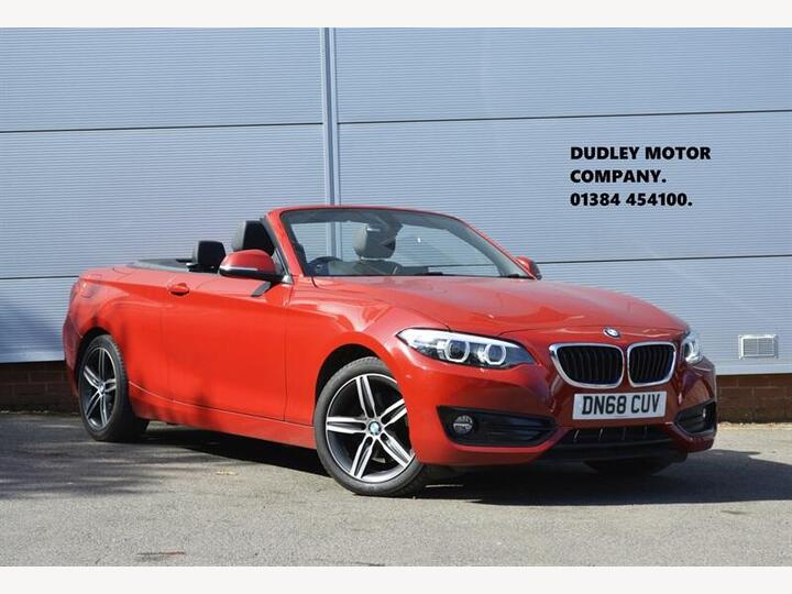 BMW 2 Series 2.0 220d Sport Auto Euro 6 (s/s) 2dr