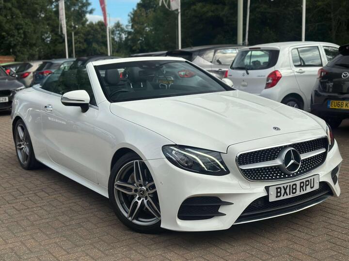 Mercedes-Benz E-CLASS 2.0 E220d AMG Line (Premium) Cabriolet G-Tronic+ Euro 6 (s/s) 2dr