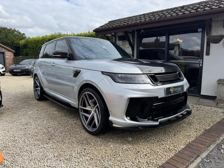 Land Rover RANGE ROVER SPORT 5.0 P575 V8 SVR Auto 4WD Euro 6 (s/s) 5dr Land Rover RANGE ROVER SPORT 5.0 P575 V8 SVR Auto 4WD Euro 6 (s/s) 5dr