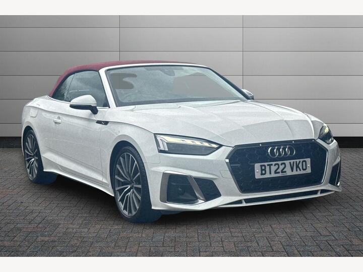 Audi A5 Cabriolet 2.0 TFSI 35 S Line S Tronic Euro 6 (s/s) 2dr Audi A5 Cabriolet 2.0 TFSI 35 S Line S Tronic Euro 6 (s/s) 2dr