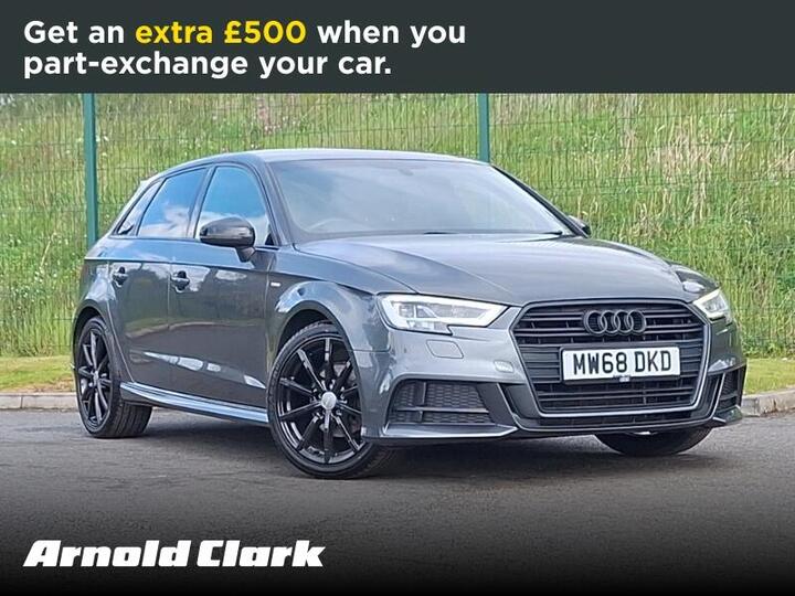 Audi A3 1.0 TFSI 30 Black Edition Sportback Euro 6 (s/s) 5dr