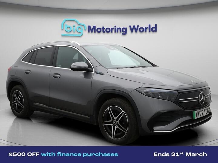 Mercedes-Benz EQA EQA 350 66.5kWh AMG Line Auto 4MATIC 5dr