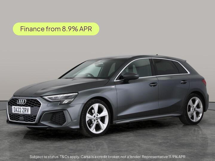 Audi A3 1.0 TFSI 30 S Line Sportback S Tronic Euro 6 (s/s) 5dr