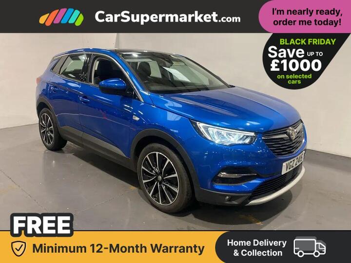 Vauxhall Grandland X 1.2 Turbo Elite Nav Euro 6 (s/s) 5dr Vauxhall Grandland X 1.2 Turbo Elite Nav Euro 6 (s/s) 5dr