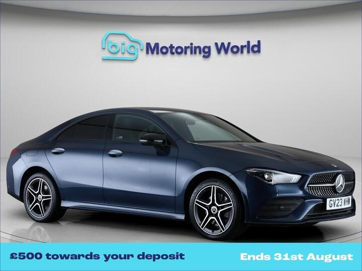 Mercedes-Benz CLA 1.3 CLA250e 15.6kWh AMG Line (Premium) Coupe 8G-DCT Euro 6 (s/s) 4dr