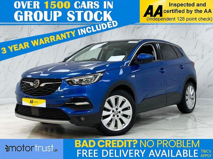 Vauxhall GRANDLAND X 1.2 Turbo Elite Nav Auto Euro 6 (s/s) 5dr Vauxhall GRANDLAND X 1.2 Turbo Elite Nav Auto Euro 6 (s/s) 5dr