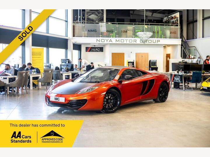 McLaren MP4-12C 3.8T V8 SSG Euro 5 2dr