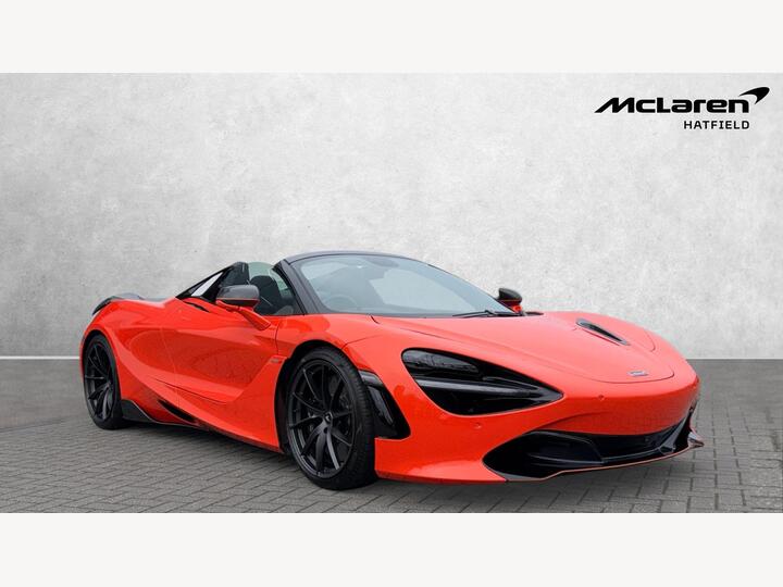 McLaren 720S Spider 4.0T V8 Spider SSG Euro 6 (s/s) 2dr McLaren 720S Spider 4.0T V8 Spider SSG Euro 6 (s/s) 2dr
