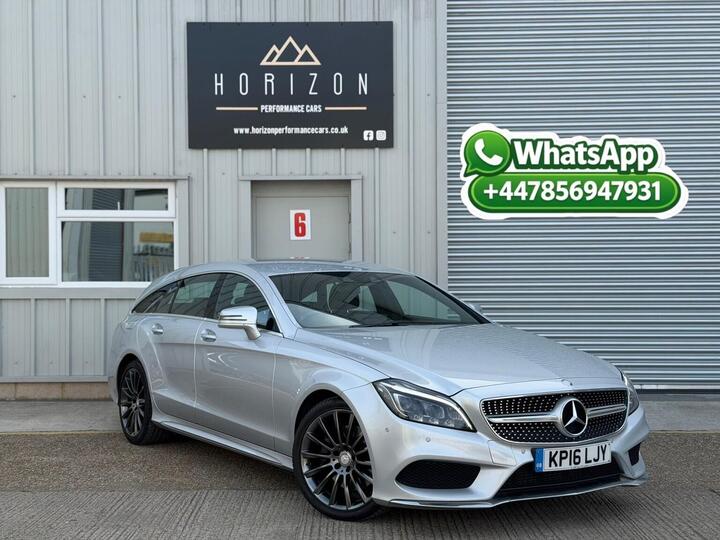 Mercedes-Benz CLS 3.0 CLS350d V6 AMG Line Shooting Brake G-Tronic+ Euro 6 (s/s) 5dr Mercedes-Benz CLS 3.0 CLS350d V6 AMG Line Shooting Brake G-Tronic+ Euro 6 (s/s) 5dr