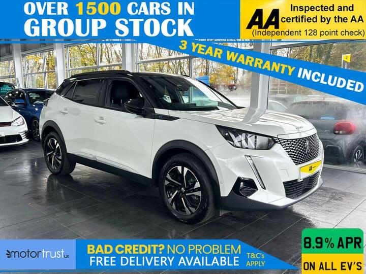 Peugeot E-2008 50kWh GT Auto 5dr (7kW Charger) Peugeot E-2008 50kWh GT Auto 5dr (7kW Charger)